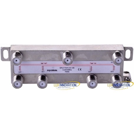 Partitore a 6 vie Partitore a 6 vie