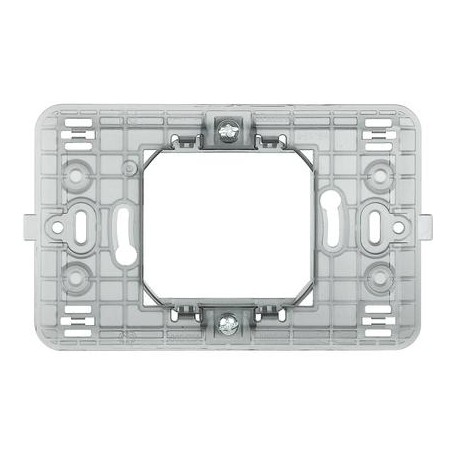 Supporto 2 mod scatola tonda bticino matix 500S/23A
