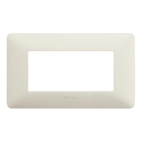 Placca Bticino Matix 4 moduli cenere AM4804BCN