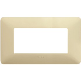 Placca bticino matix corda a 4 moduli AM4804BCD