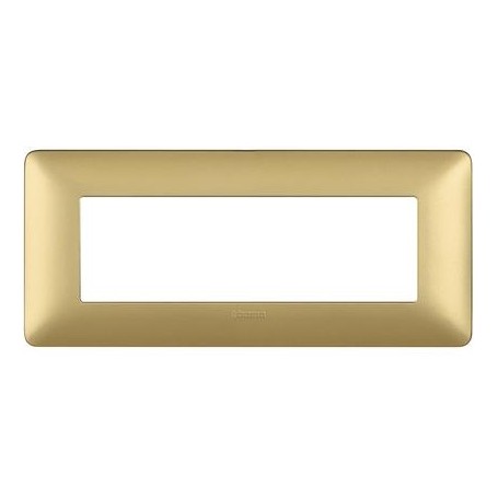 Placca Bticino Matix 6 moduli gold AM4806MGL Placca Bticino Matix 6 moduli gold AM4806MGL