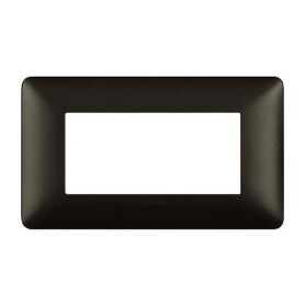 Placca Bticino Matix 4 moduli Iron AM4804MIR