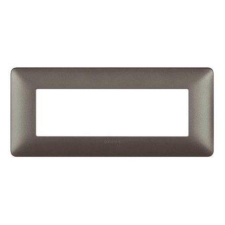 Placca Bticino Matix 6 moduli Iron AM4806MIR Placca Bticino Matix 6 moduli Iron AM4806MIR