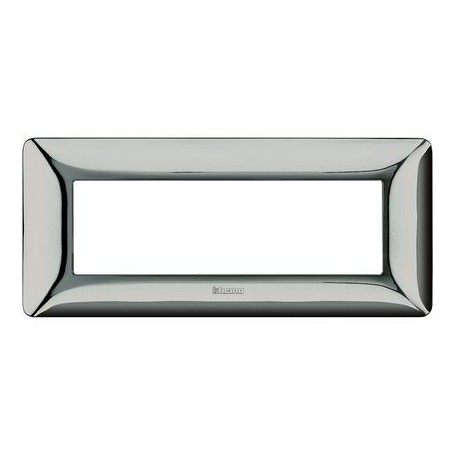 Placca Bticino Matix 6 moduli cromo lucido AM4806GCR Placca Bticino Matix 6 moduli cromo lucido AM4806GCR