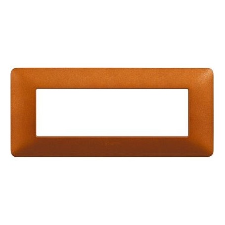 Placca 6 moduli rosso terra Bticino Matix AM4806TRT Placca 6 moduli rosso terra Bticino Matix AM4806TRT