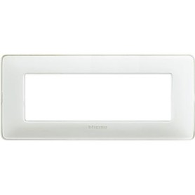 Placca 6 moduli colors ghiaccio AM4806CBN