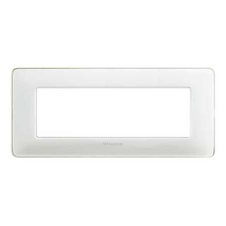 Placca 6 moduli colors ghiaccio AM4806CBN