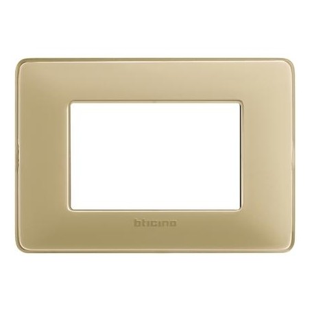 Placca 3 moduli colors avorio Bticino Matix  AM4803CAV Placca 3 moduli colors avorio Bticino Matix  AM4803CAV
