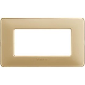 Placca 4 moduli colors avorio Bticino Matix  AM4804CAV