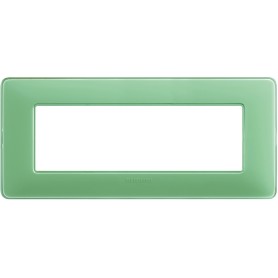 Placca 6 moduli colors  Te' Verde Bticino Matix  AM4806CVC