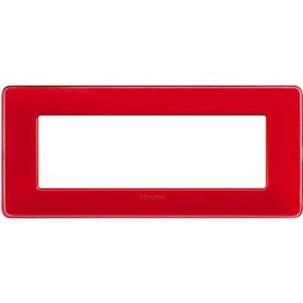 Placca 6 moduli colors corallo Bticino Matix AM4806CRD