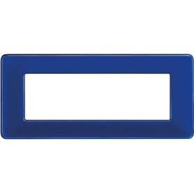 Placca 6 moduli colors cobalto Bticino Matix AM4806CBU