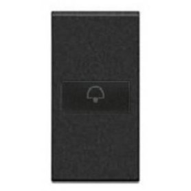 Copritasto ax+Campanello 1m antracite Living L4916D