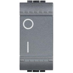 Interruttore 2P 16A1m antracite Living L4002n