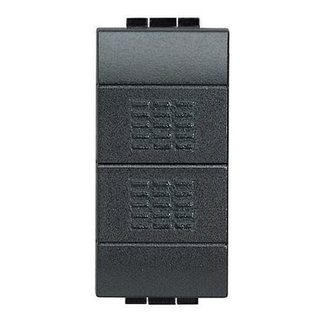 Doppio Pulsante Unipolare NO 10A Living L4036