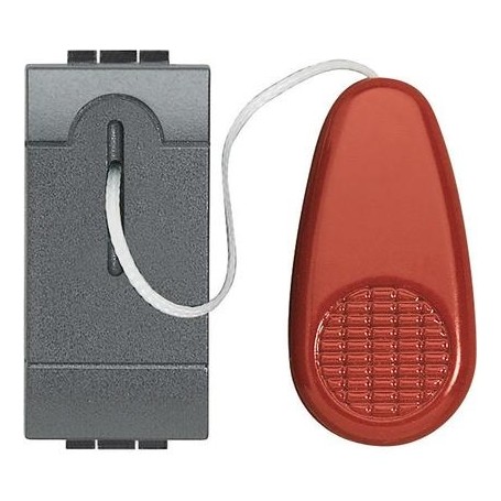 Pulsante unipolare NO 10A a tirante Living L4033