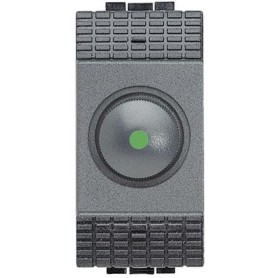 Dimmer resistivo 500w + deviatore antracite Living L4402N