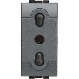 Presa 2P + T 10/16A bipasso Living L4180