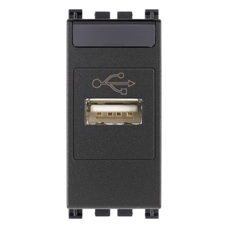 Presa USB vimar arkè grigio 19345 Presa USB vimar arkè grigio 19345