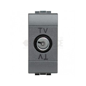 Presa TV Passante Compatibile Living L4202P