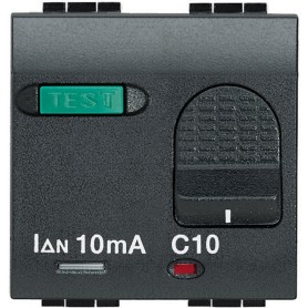 Interruttore Automatico Magnetotermico Differenziale 1O+N 10A 10mA Living L4305/10