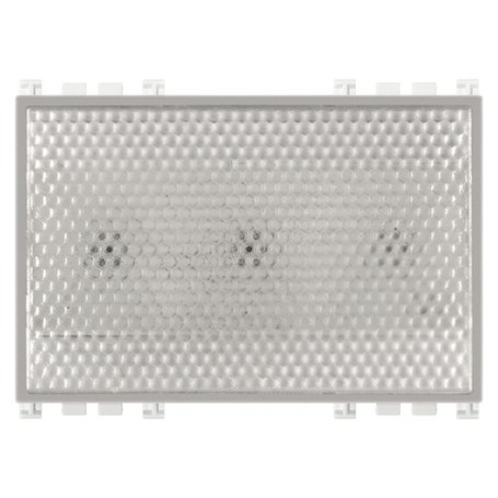 Lampada emergenza Vimar arkè grigio 19382 LED 1M 230V 