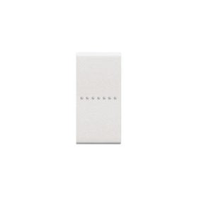 Copritasto comando assiale 1m Bianco Living Light N4916