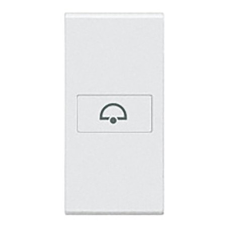 Copritasto ax+Campanello 1m Bianco Living Light N4916D