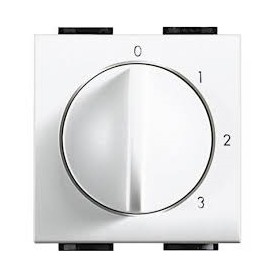 Selettore rotativo 0-1-2-3 Bianco Living Light N4016