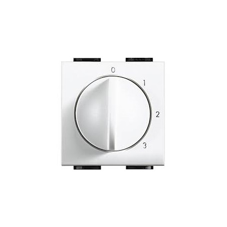 Selettore rotativo 0-1-2-3 Bianco Living Light N4016