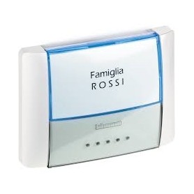Pulsante targa IP55 Bianco Living Light 26108N