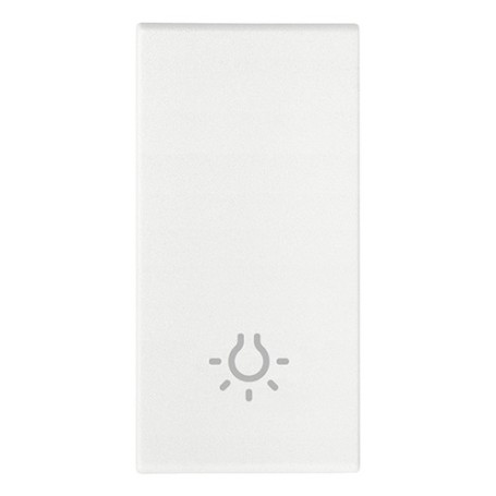 Tasto 1M simbolo luce Vimar Arkè 19021.L.B Tasto 1M simbolo luce Vimar Arkè 19021.L.B