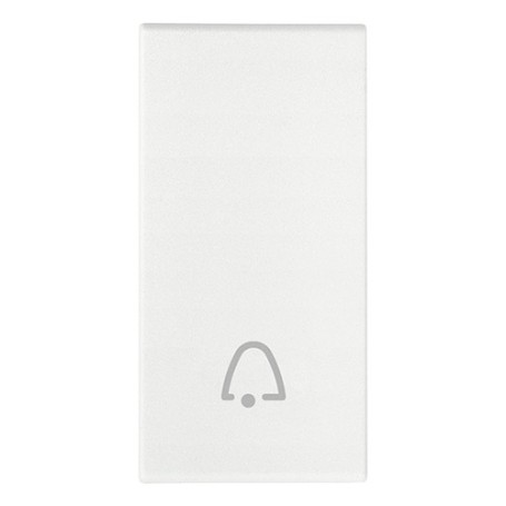 Tasto 1M simbolo campanello grigio Vimar Arkè 19021.C Tasto 1M simbolo campanello grigio Vimar Arkè 19021.C