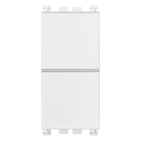 Due pulsanti indipend. NO+NO 10A bianco Vimar Arkè 19066