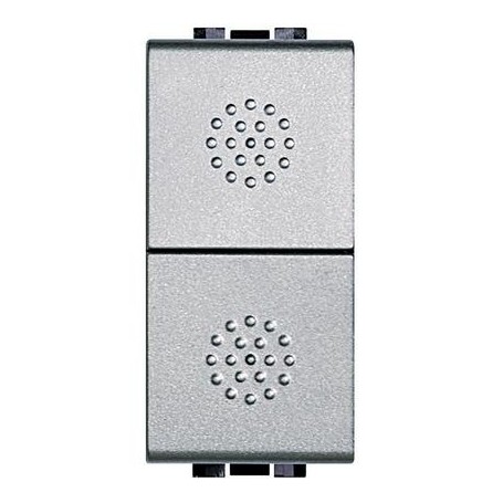 Doppio Pulsante 1P NO 10A Living Tech NT4036