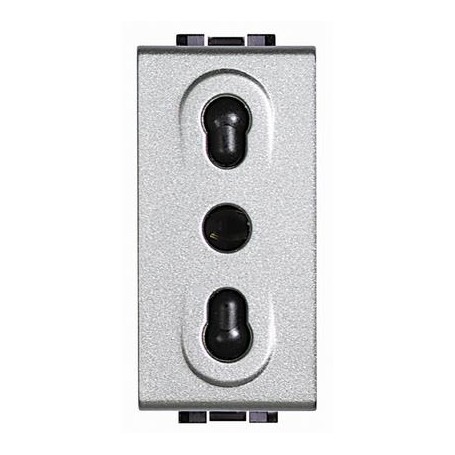 Presa 2P + T 10/10A Bipasso Living Tech NT4180