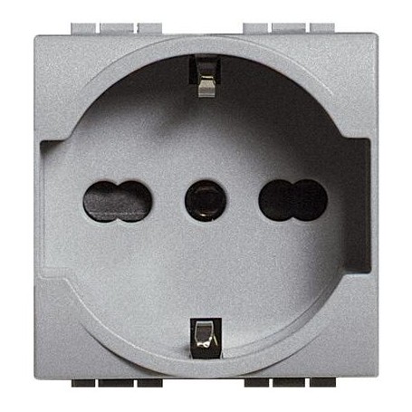 Presa UNEL e Bipasso 10/16A Living Tech NT4140/16 Presa UNEL e Bipasso 10/16A Living Tech NT4140/16