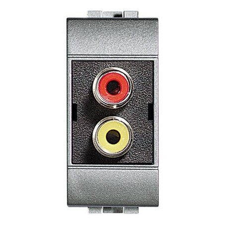 Modulo Doppio RCA Living Tech NT4269R