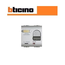 Interruttore Automatico Magnetotermico Differenziale 1P + N 16A 3kA 10mA Living Tech NT4305/16