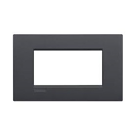 Placca 4 posti Antracite Bticino Living Air LNC4804AR