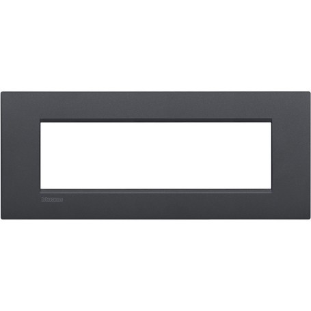 Placca 7 posti Antracite Bticino Living Air LNC4807AR