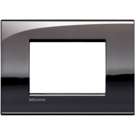 Placca 3 posti Peltro Bticino Living Air LNC4803PT
