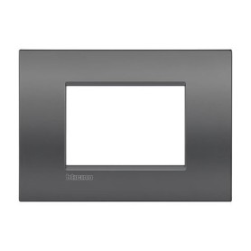 Placca 3 posti Street Bticino Living Air LNC4803ST