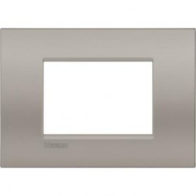 Placca 3 posti Sabbia Bticino Living Air LNC4803SB