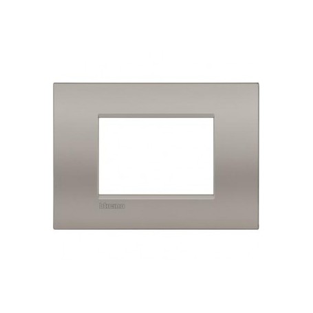 Placca 3 posti Sabbia Bticino Living Air LNC4803SB