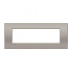 Placca 7 posti Sabbia Bticino Living Air LNC4807SB