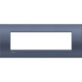 Placca 7 posti Blue Moon Bticino Living Air LNC4807BM