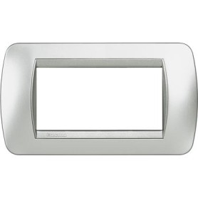 Placca 4 posti Tech Bticino Living L4804TE