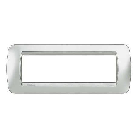 Placca 7 posti Tech Bticino Living L4807TE Placca 7 posti Tech Bticino Living L4807TE