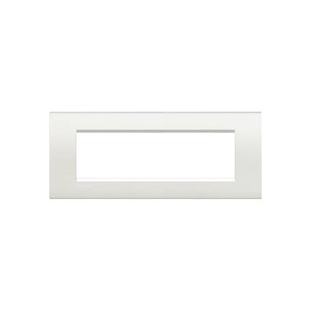 Placca 7 posti Bianco Bticino Living LNA4807BI